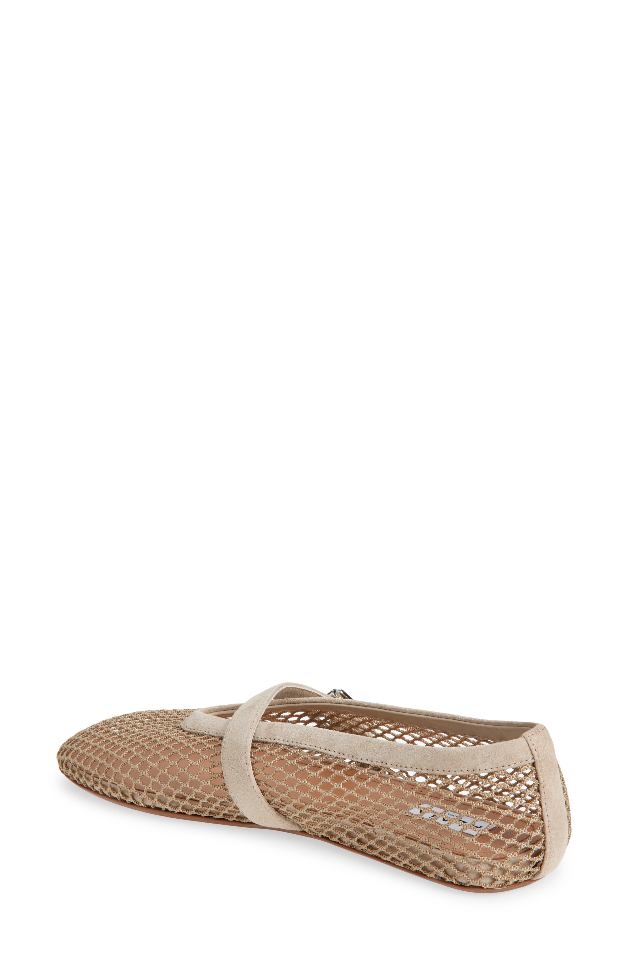 Alaïa Mesh Ballet Flat, Alternate, color, Grege