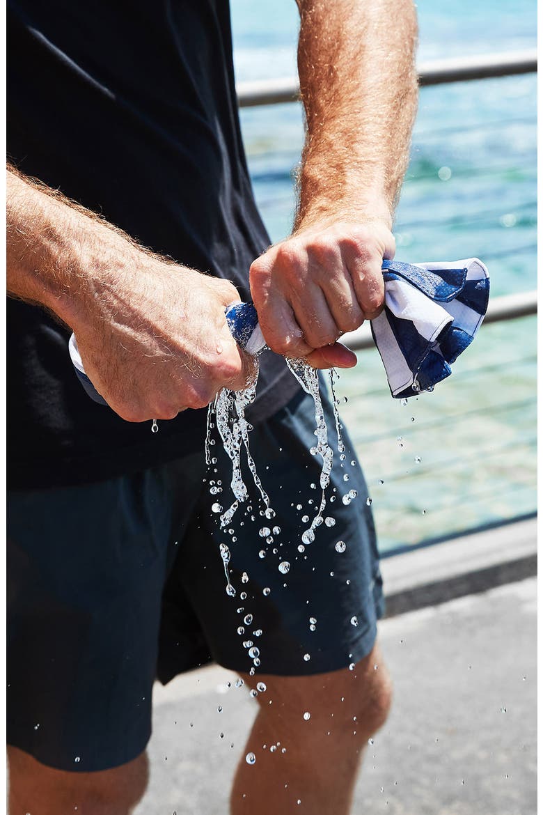 Cooling Towel, Alternate, color, WHITSUNDAY BLUE