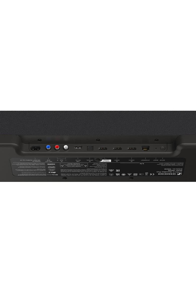 Ambeo Soundbar Plus, Alternate, color, Black
