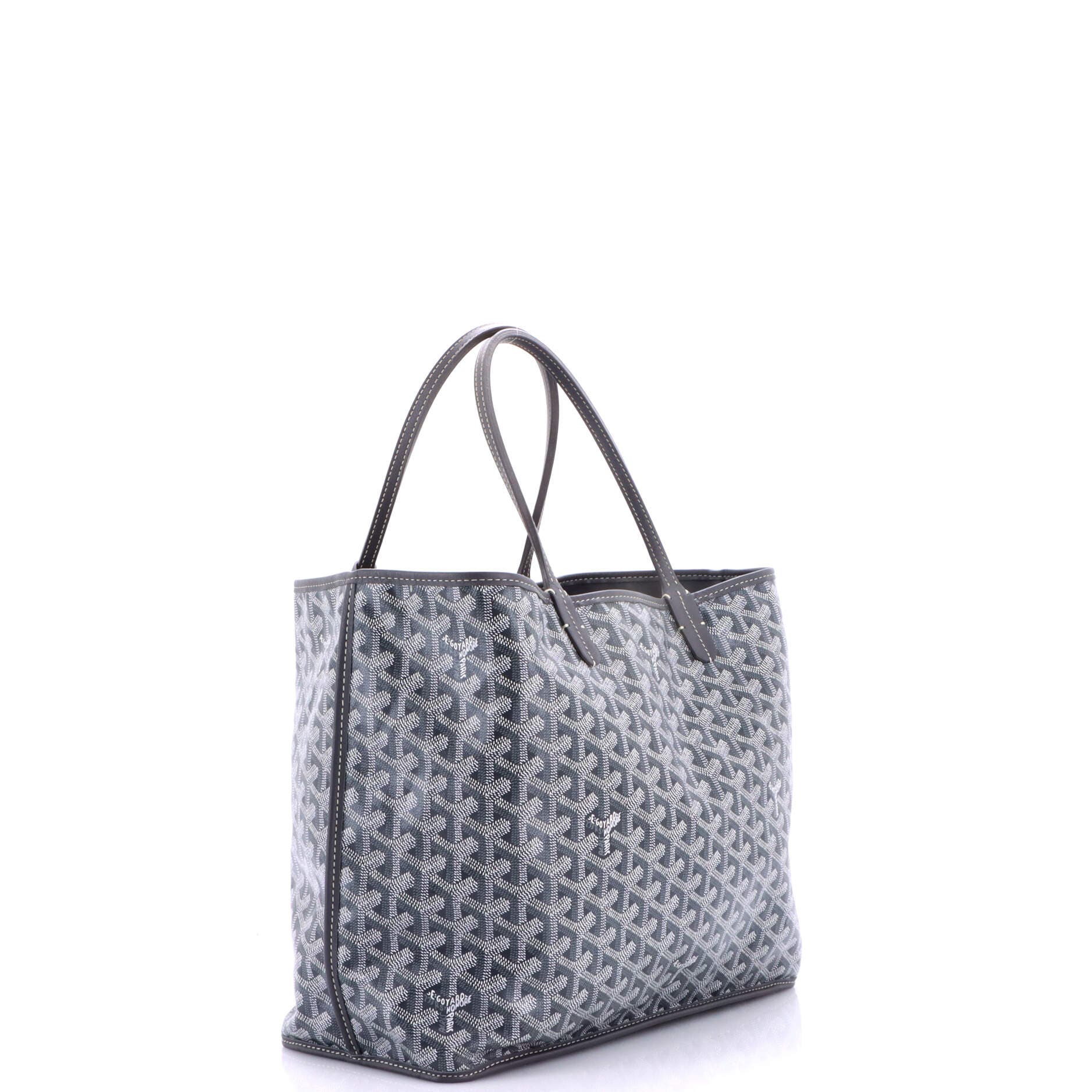 Anjou Reversible Tote Coated Canvas PM, Alternate, color, Gray