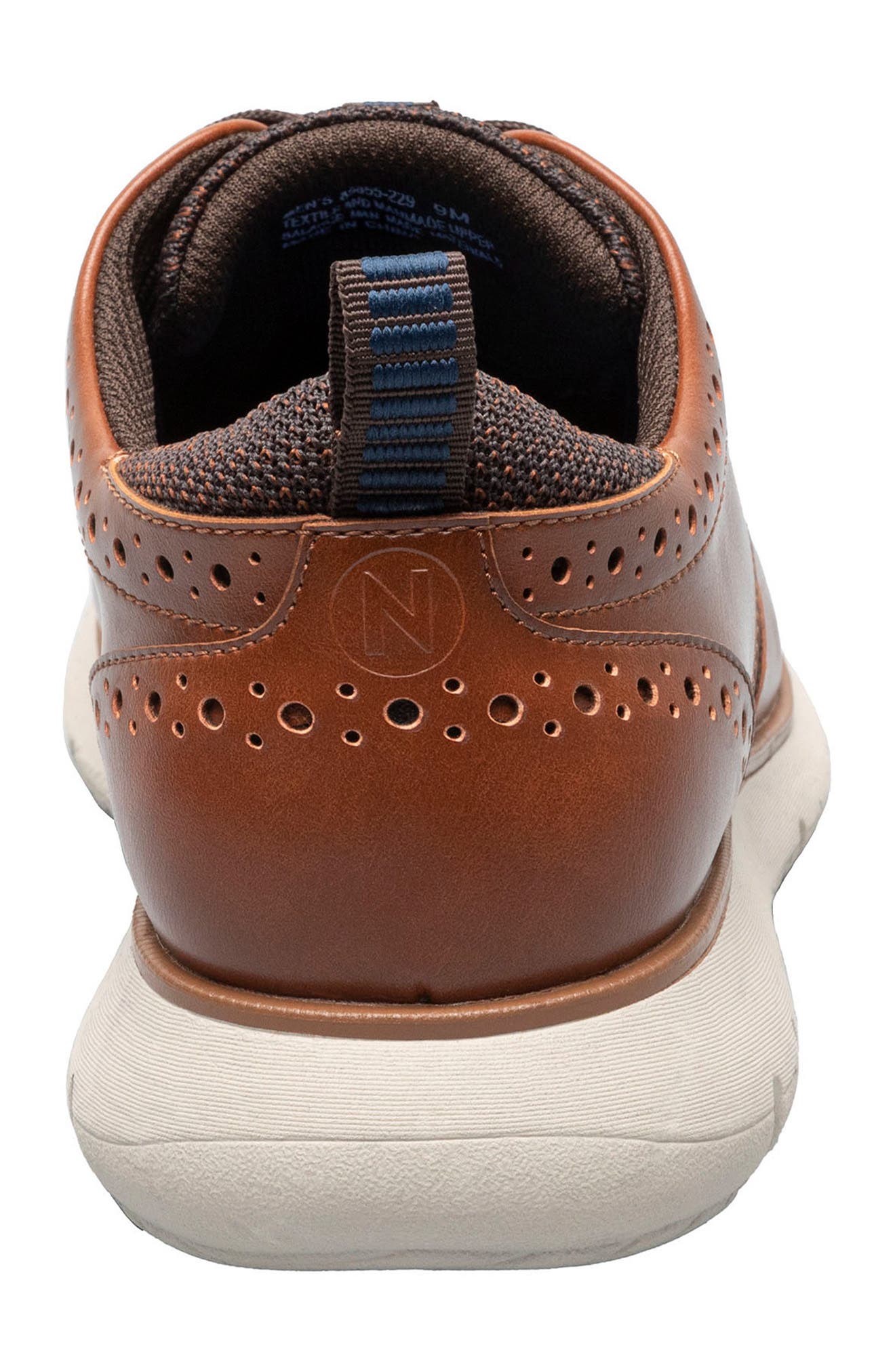 NUNN BUSH Stance Wingtip Derby - Wide Width Available, Alternate, color, Cognac Multi