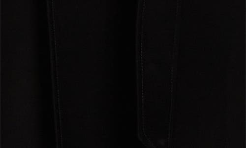 Grace Ling Claw Liquid Tailored Trench Coat In Black