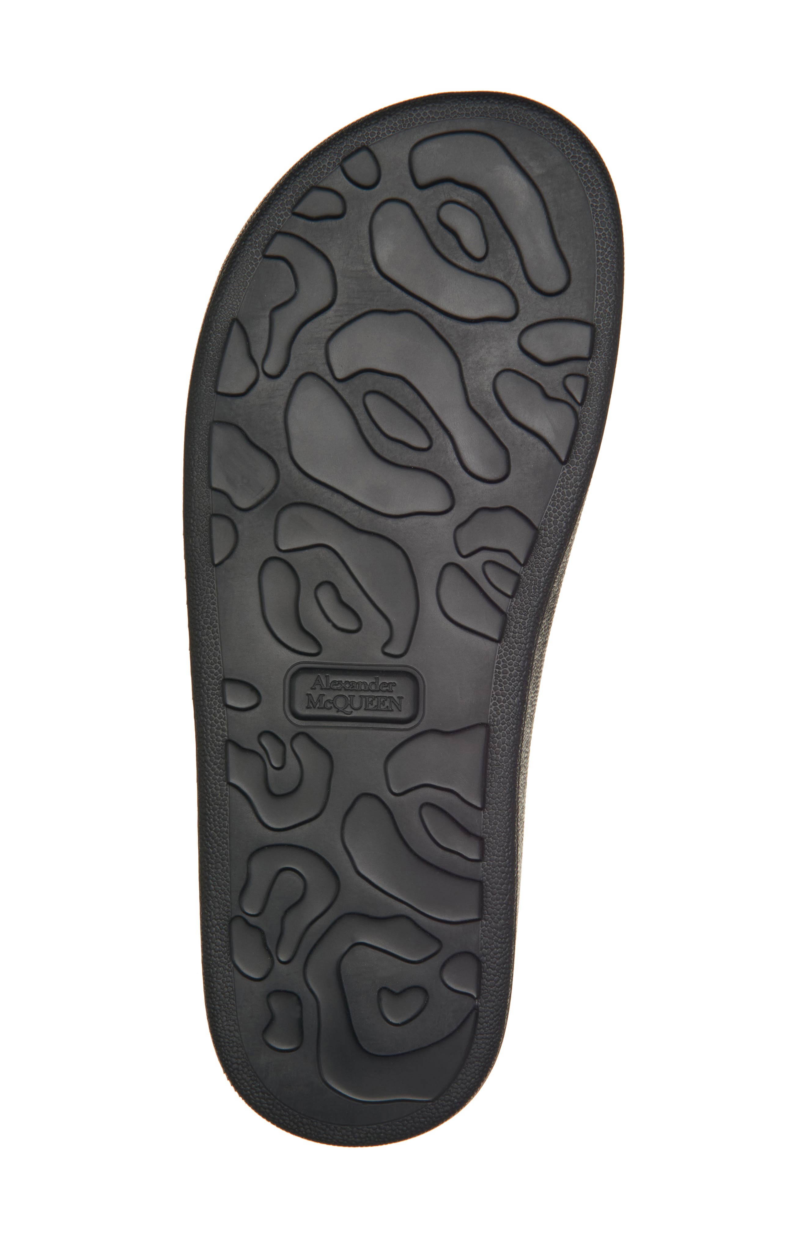 McQueen Hybrid Slide Sandal, Alternate, color, Snow/ Black/ Black/ Gol