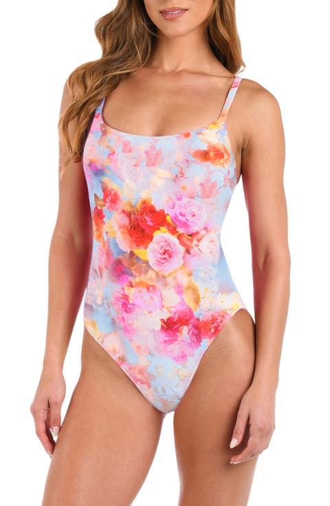 Remi Floral Print One-Piece Swimsuit
