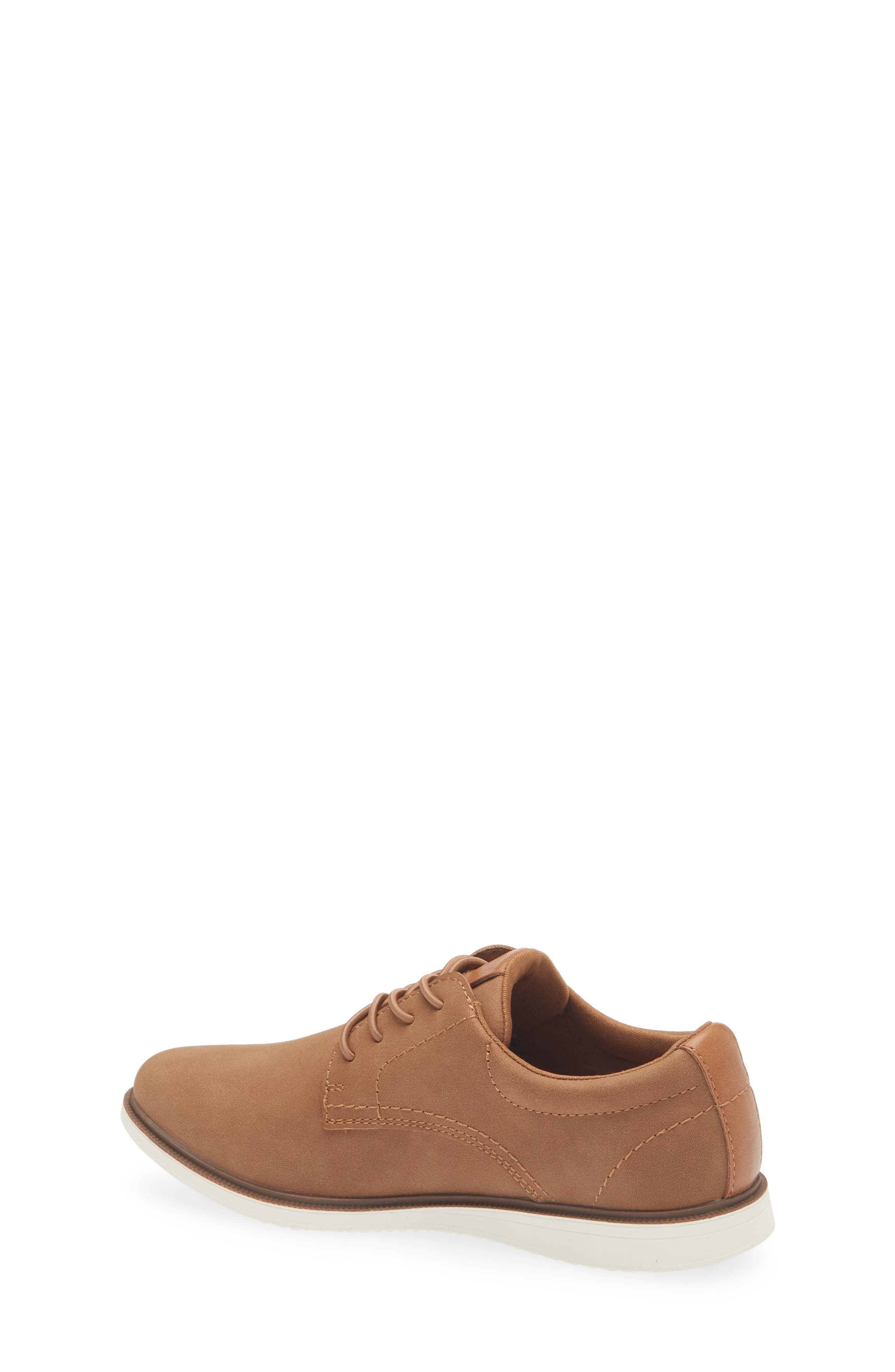 NORDSTROM RACK Kids' Stretch Lace-Up Derby, Alternate, color, 