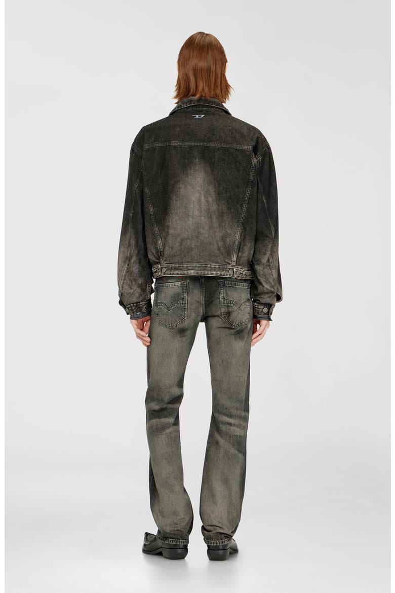 1985 Larkee Straight Leg Jeans, Alternate, color, BLACK/DENI
