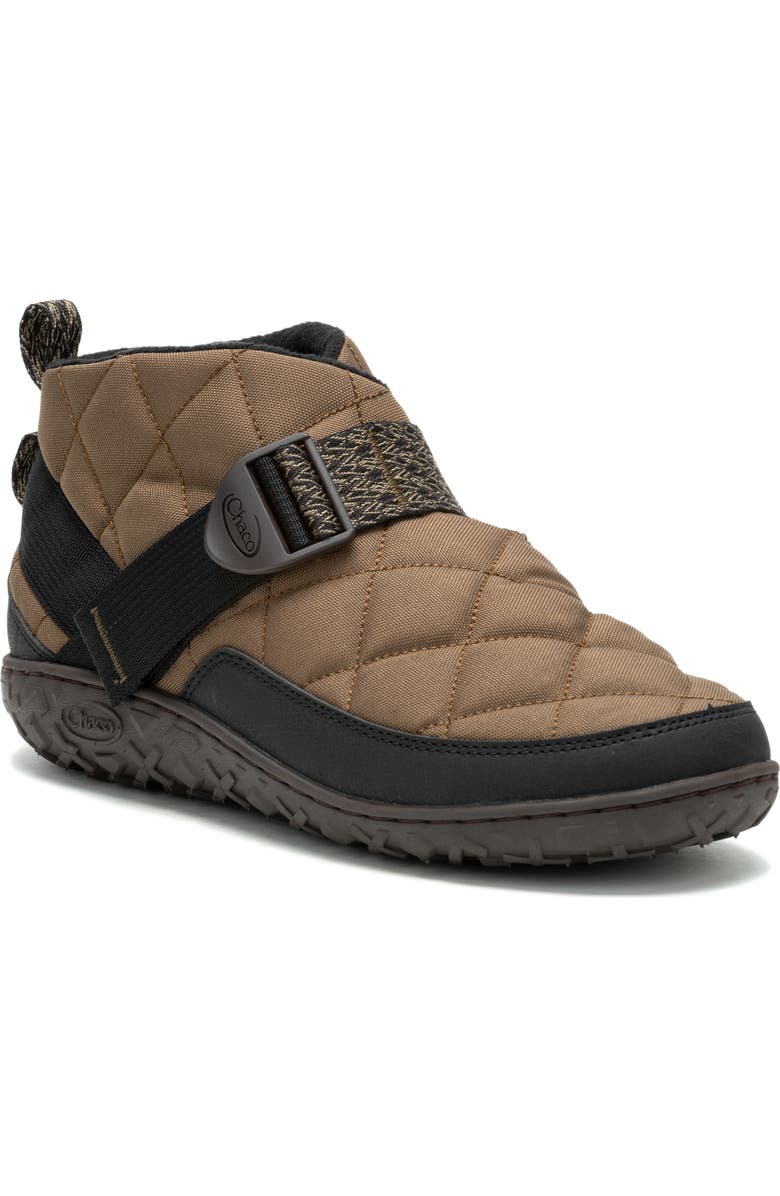 Chaco Ramble Rugged Puffer Slip-On, Main, color, Dark Sand