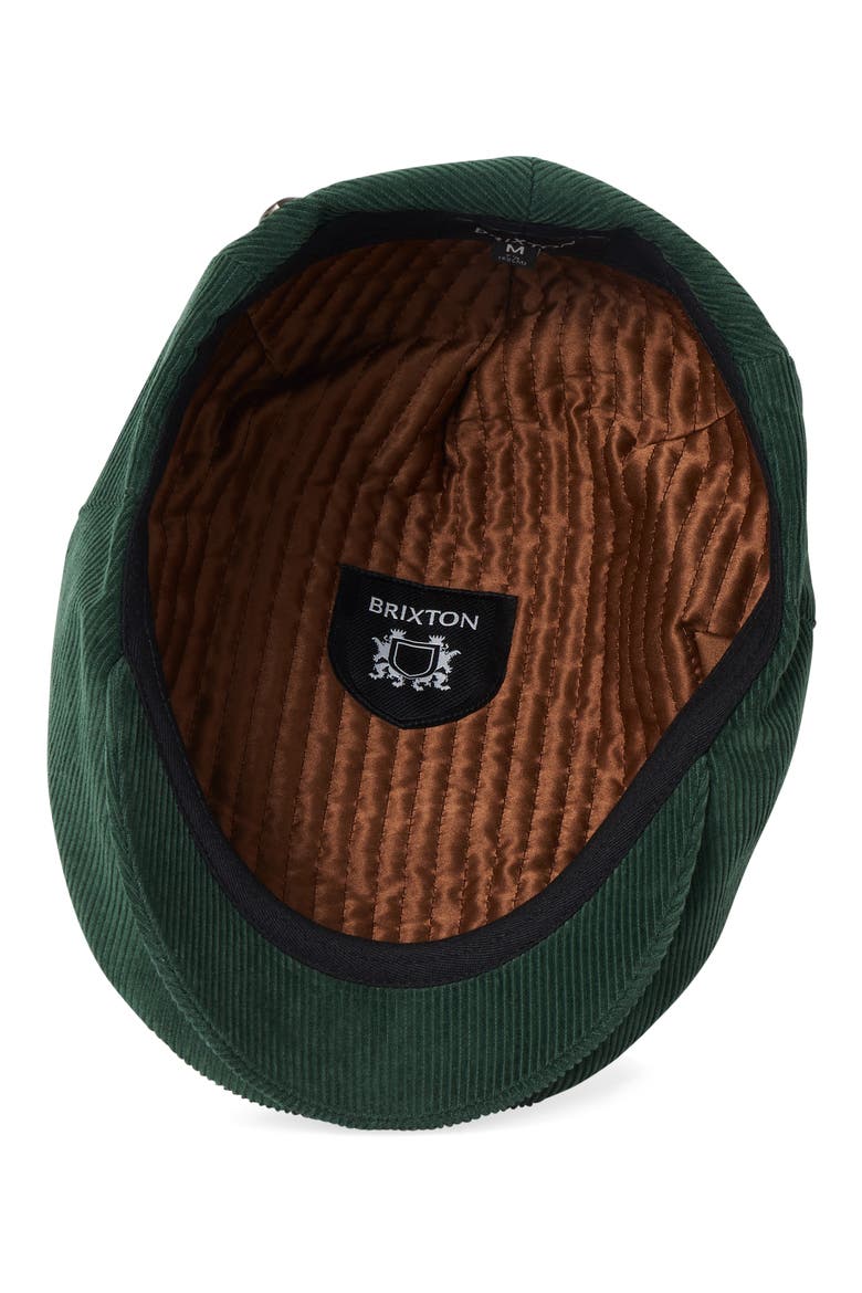Hooligan Corduroy Snap Cap, Alternate, color, PINE NEEDLE