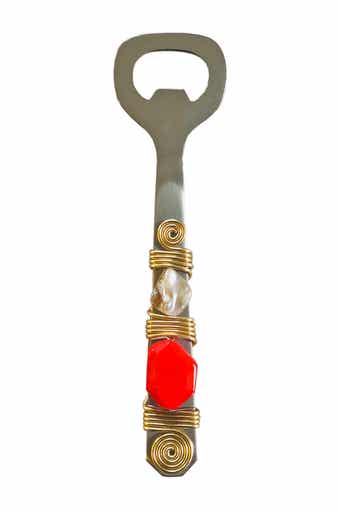 TIRAMISU Mother-of-Pearl Embellished Bottle Opener