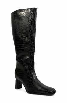 McKenzie Faux Leather Knee High Boot