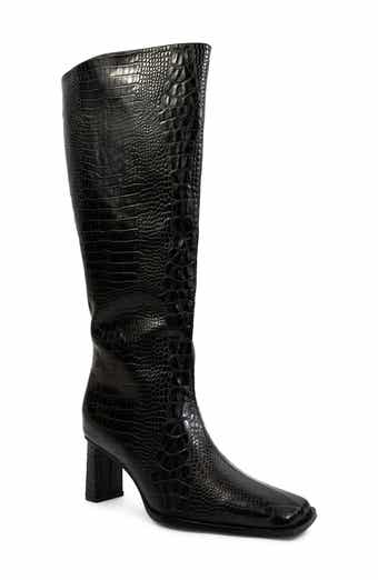 McKenzie Faux Leather Knee High Boot