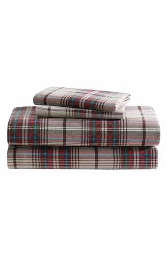 Eddie Bauer Montlake Plaid Cotton Flannel Sheet Set