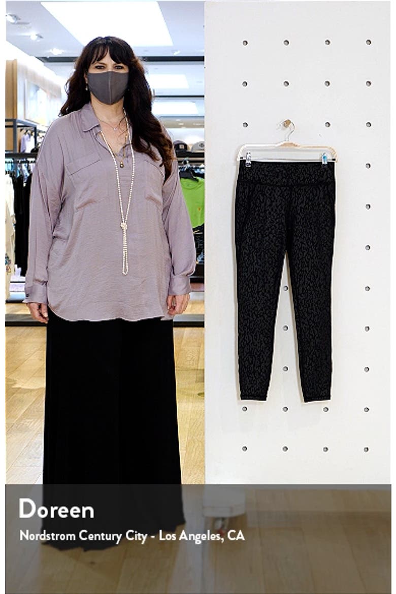All Day High Waist Embossed Leggings video