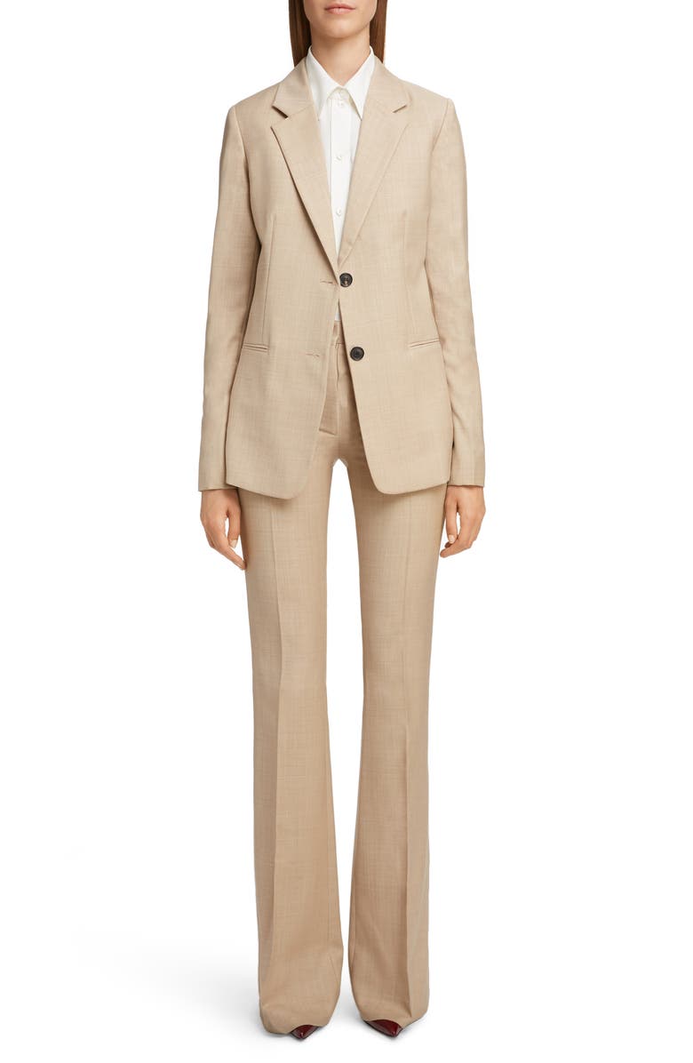 Victoria Beckham Slash Back Blouse, Alternate, color,