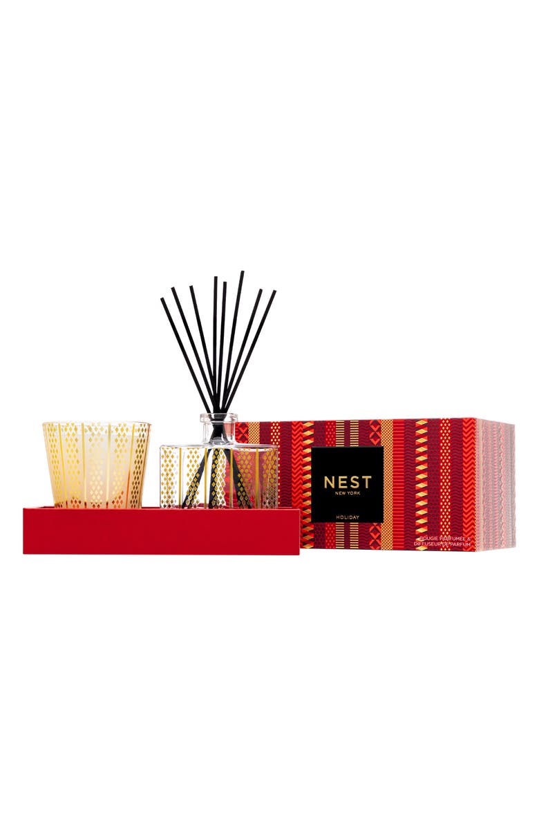 NEST New York Holiday Classic Candle & Diffuser Set, Alternate, color,
