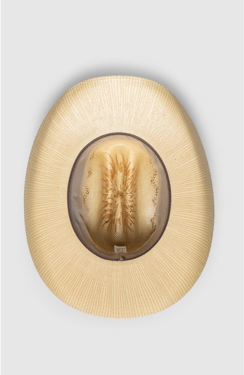 Manela The Sunstone 50X Bangora Straw Cowboy, Alternate, color, Ochre