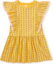 Tea Collection Crochet Trim Ruffle Dress