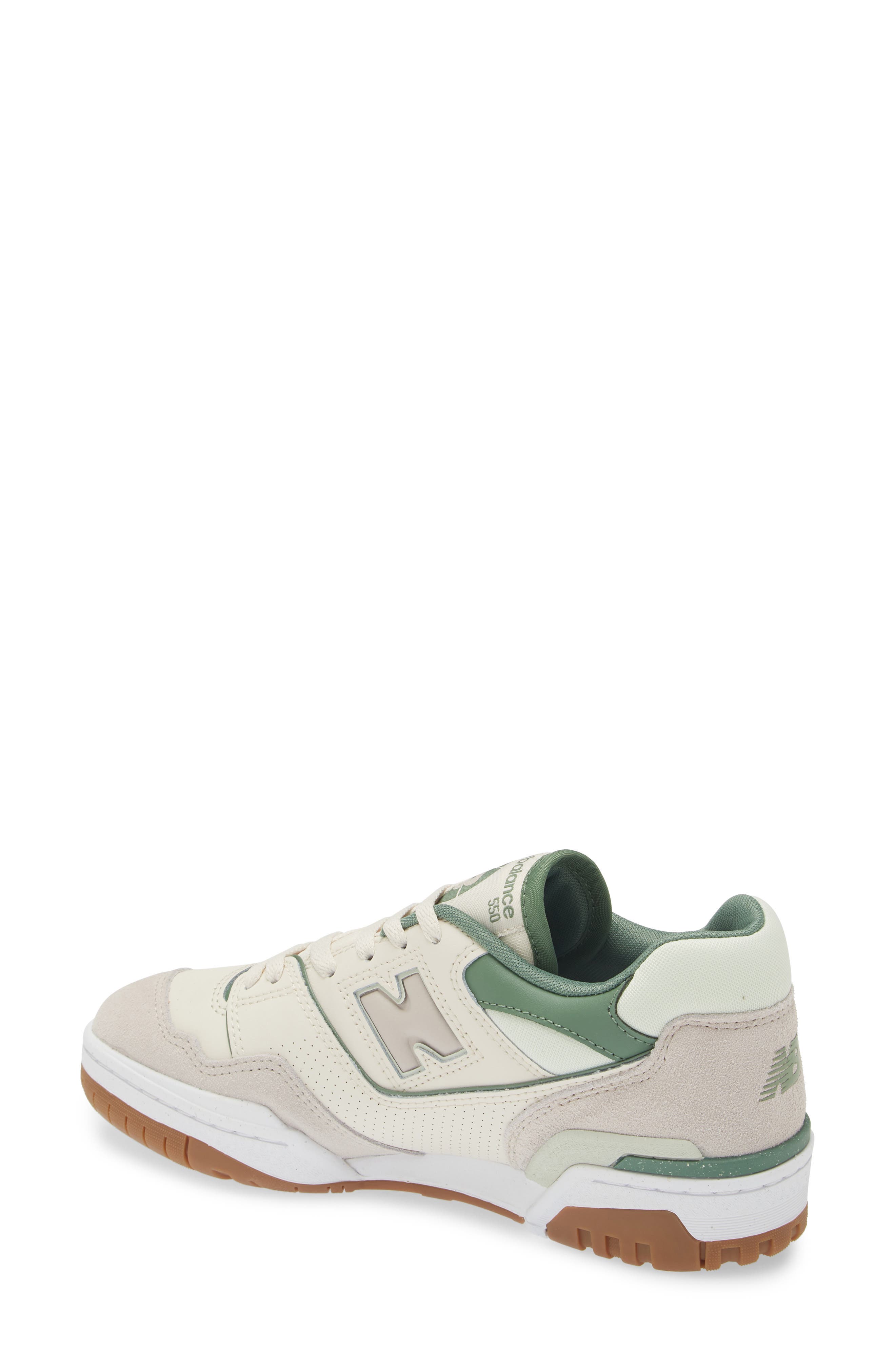 New Balance 550 Basketball Sneaker, Alternate, color, Linen/ Natural Mint