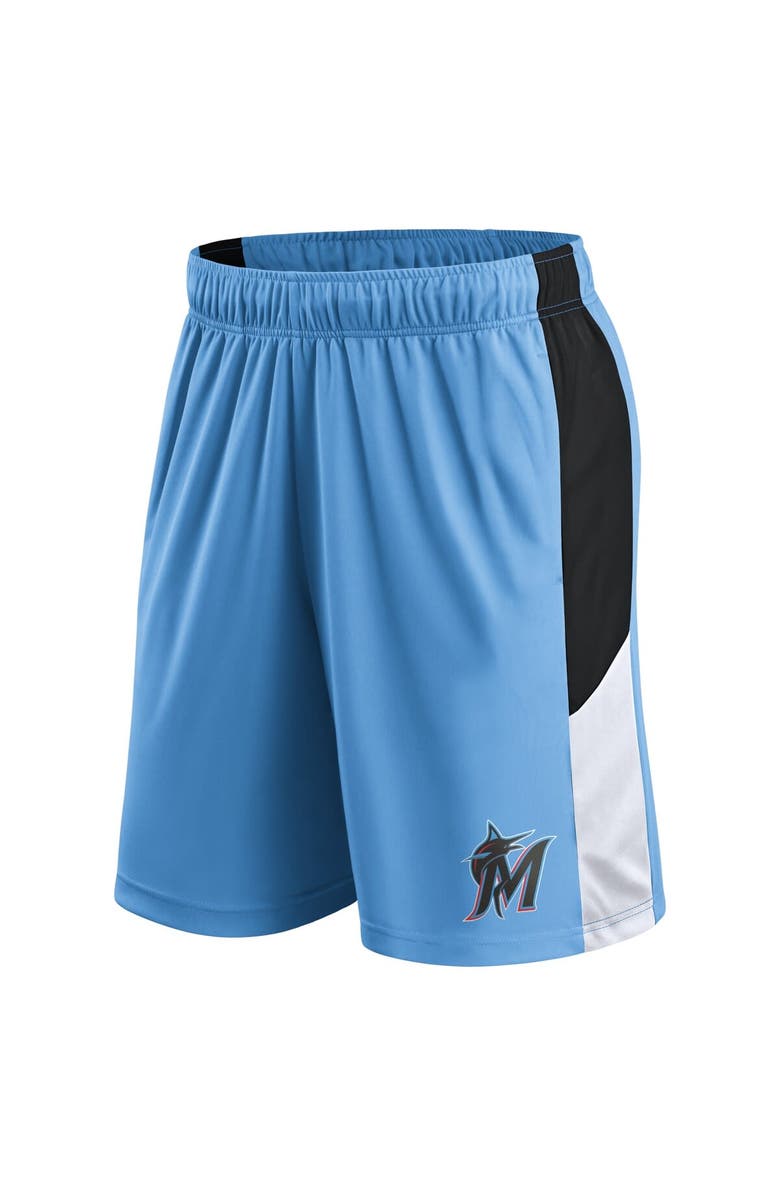 FANATICS Men's Fanatics Blue Miami Marlins Primary Logo Shorts, Alternate, color, 