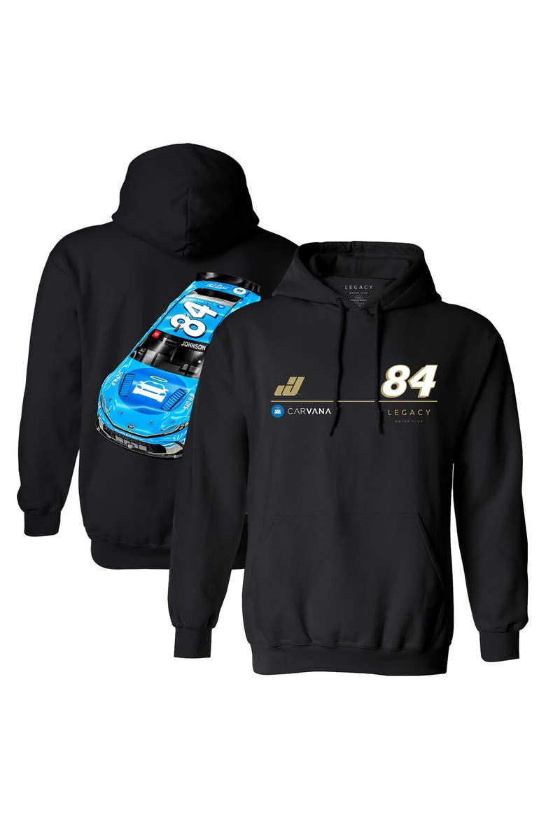 Men's LEGACY Motor Club Team Collection  Black Jimmie Johnson Carvana Car Pullover Hoodie, Main, color, Black