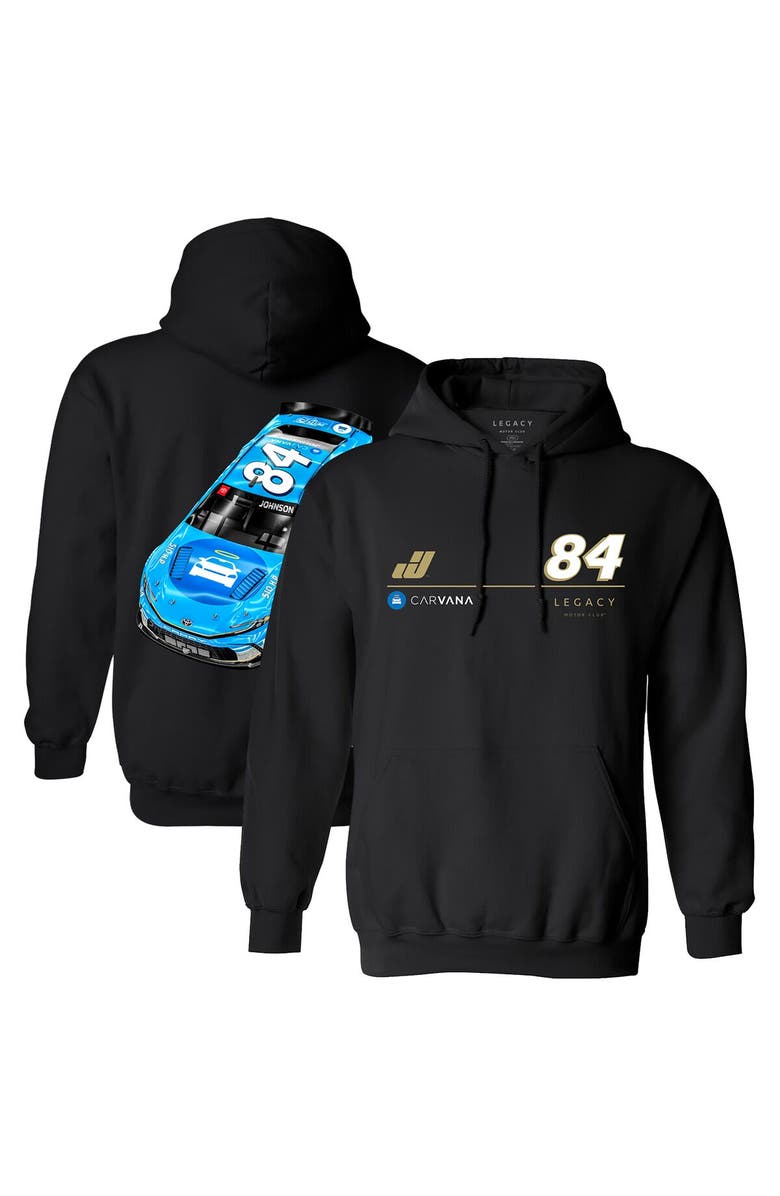 LEGACY Motor Club Team Collection Men's LEGACY Motor Club Team Collection  Black Jimmie Johnson Carvana Car Pullover Hoodie, Main, color, Black