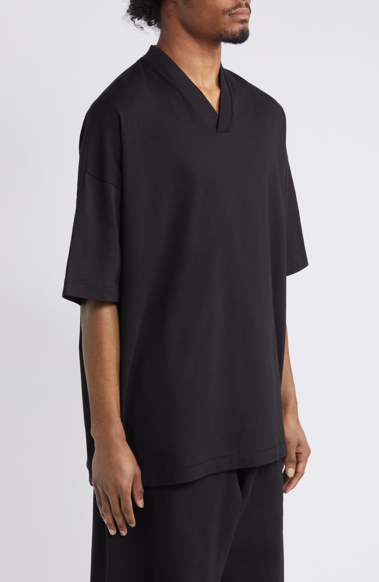 Fear of God Essentials Oversize V-Neck T-Shirt, Alternate, color, 