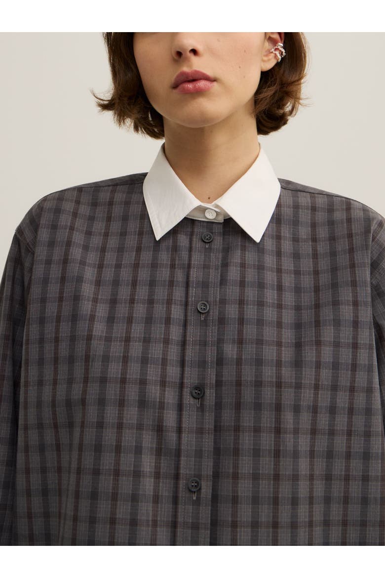 Check Shirt, Alternate, color, Charcoal