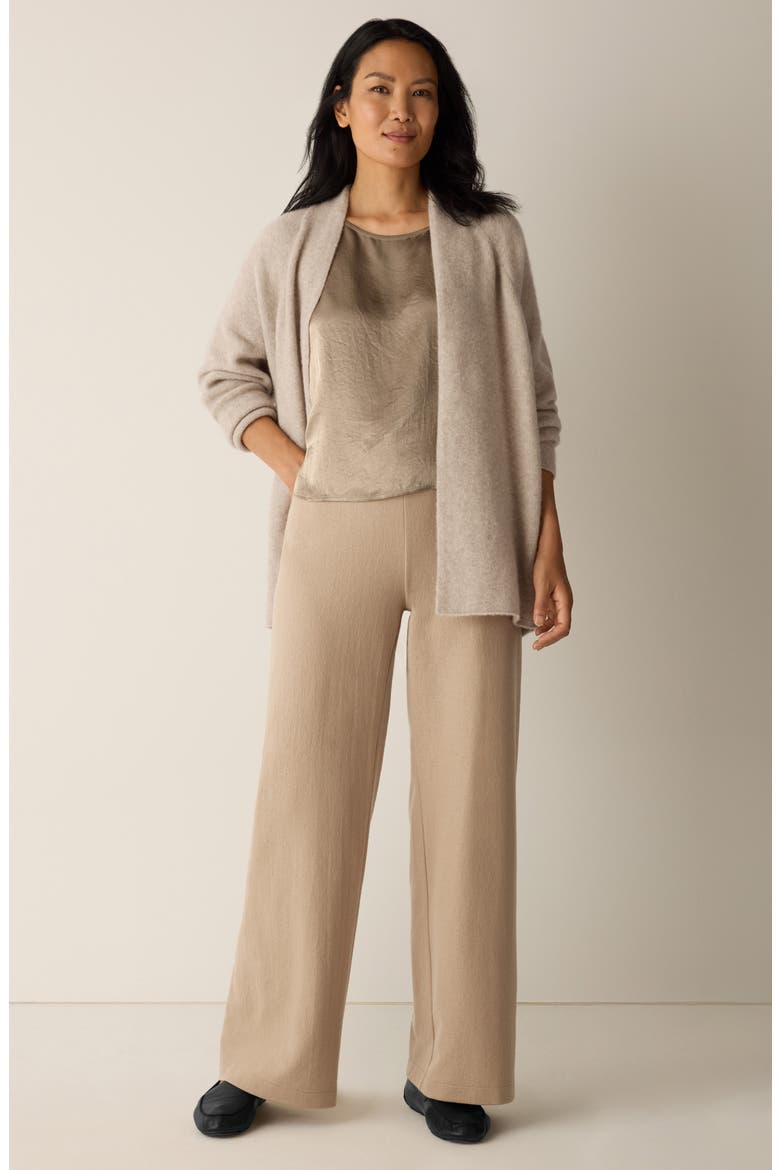 Wool Wide Leg Pants, Alternate, color, BISCUIT