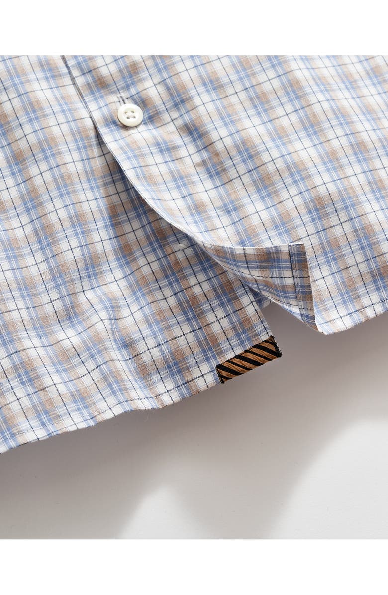 Billy Reid Classic Fit Plaid Button-Up Shirt, Alternate, color, Blue Multi