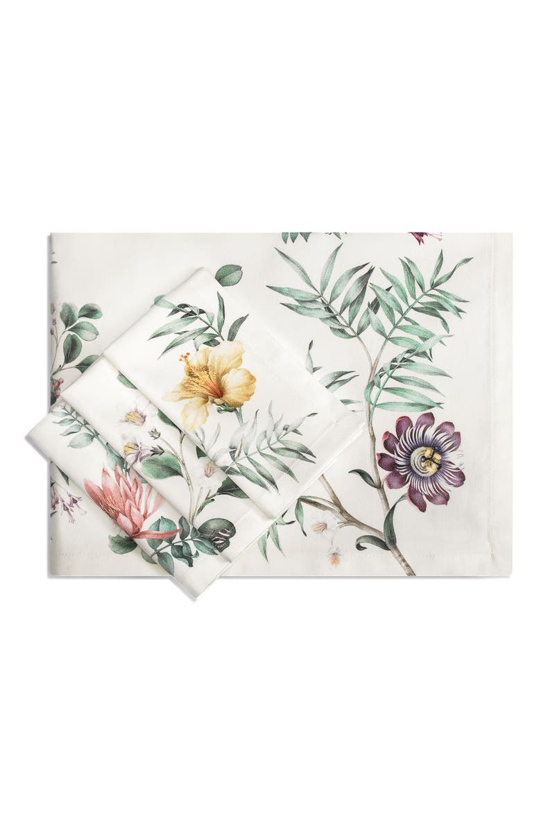 Togas Alfabia Tablecloth, Alternate, color, White