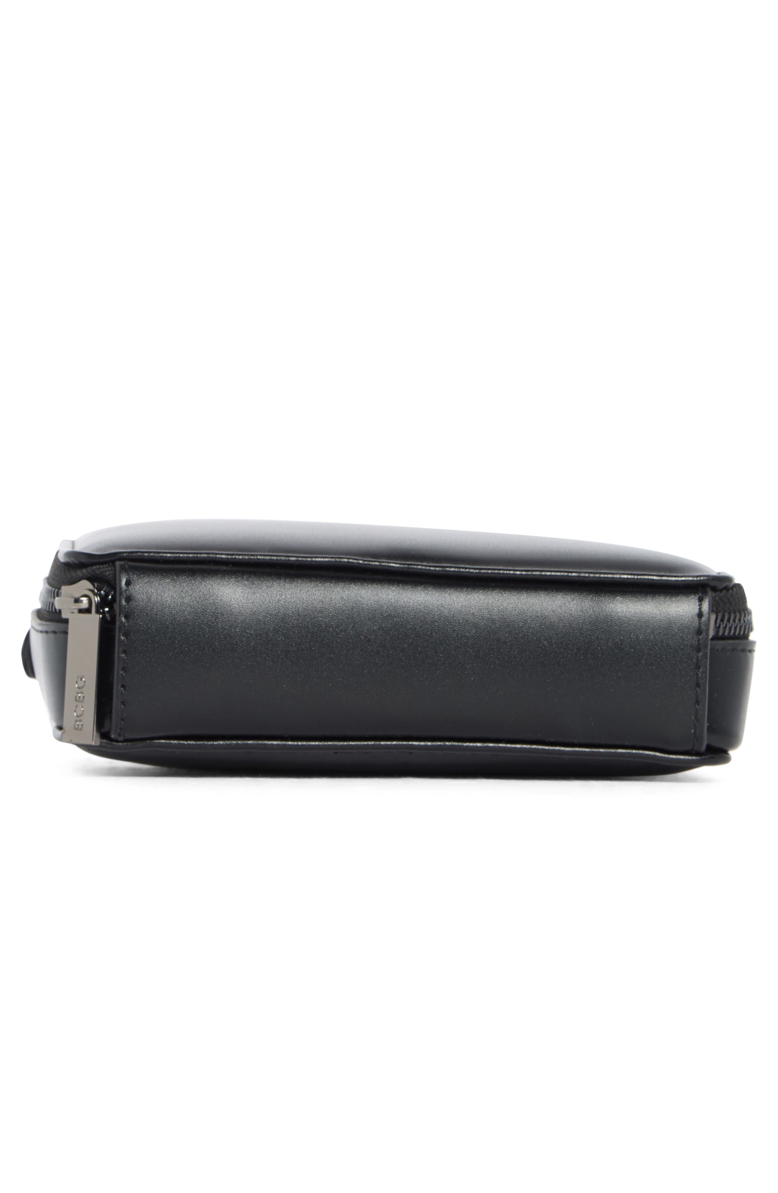 BCBG Slim Top Handle Clutch, Alternate, color, Black
