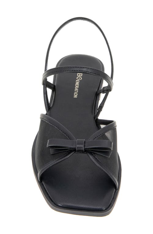 Bcbg Lacey Slingback Sandal In Black
