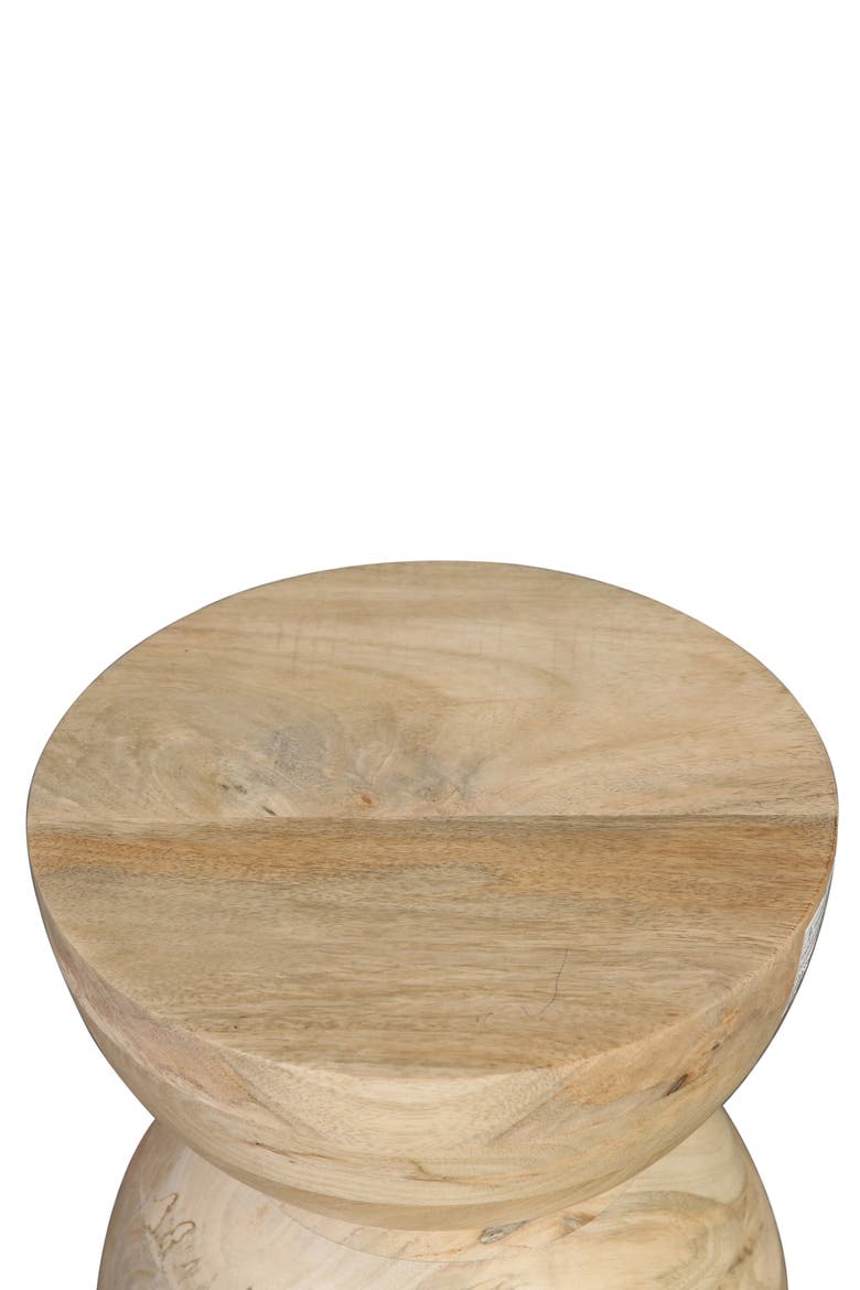 Levanto Mango Wood Side Table, Alternate, color, Natural