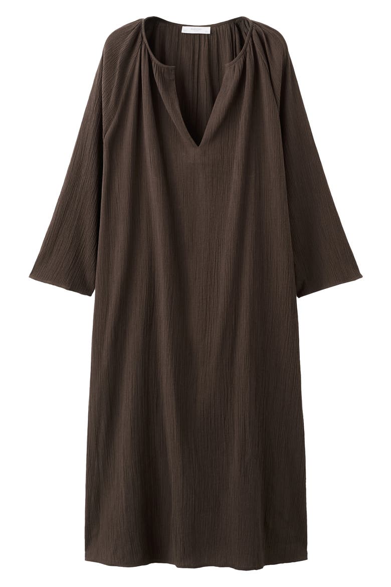 Gauze Nightgown, Alternate, color, CHOCOLATE