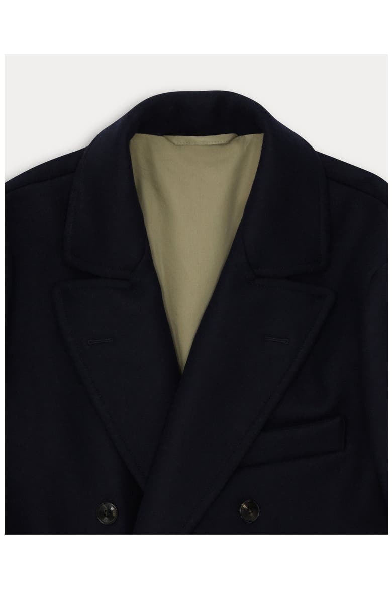 Serwilliam1 Wool Double-Breasted Coat, Alternate, color, BLU