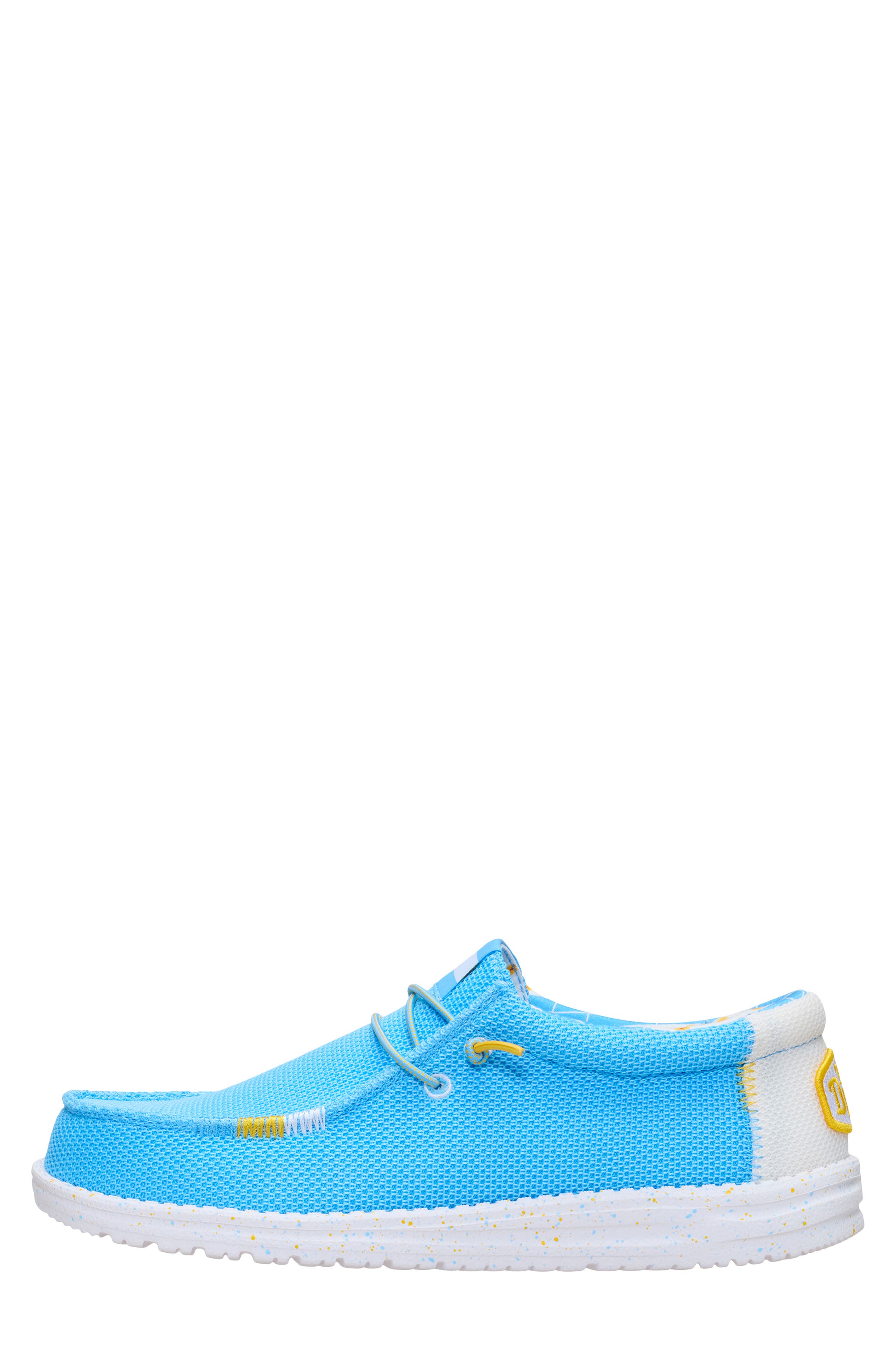 Wally Lace-Up Shoe, Alternate, color, BRIGHT BLUE