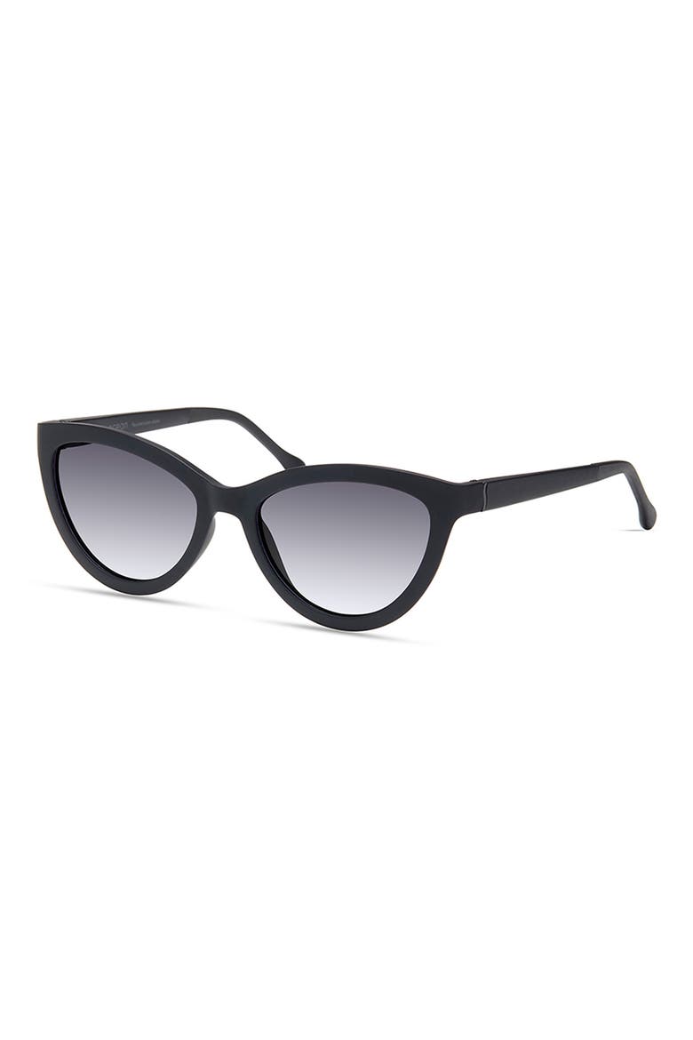 Pearl Cat Eye Sunglasses, Alternate, color, BLACK - SUN
