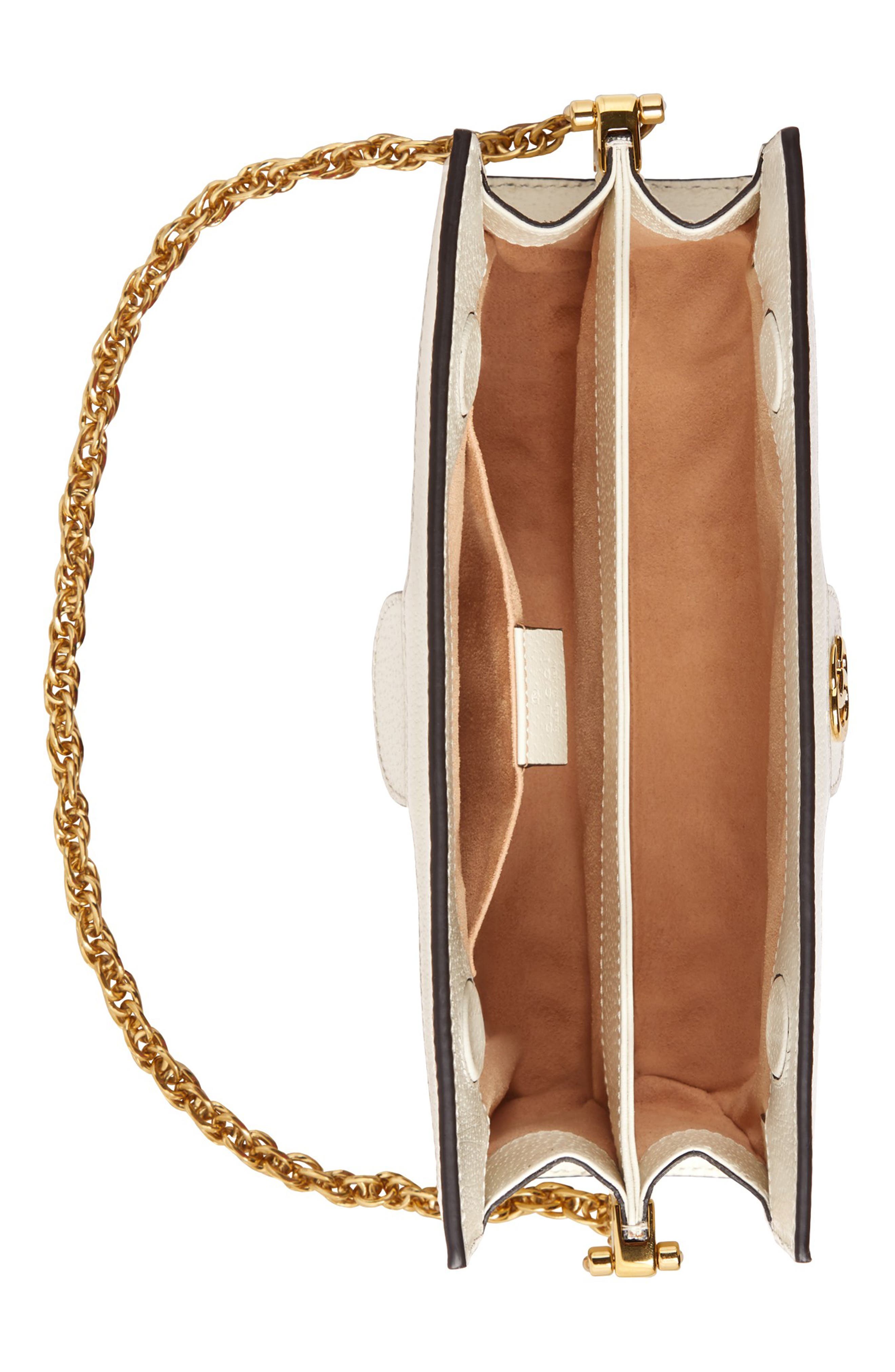 Gucci Small Ophidia Floral GG Supreme Canvas Shoulder Bag, Alternate, color, 