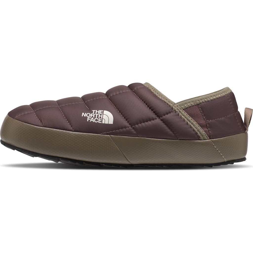 The North Face Brown Logo Loafers In Brown