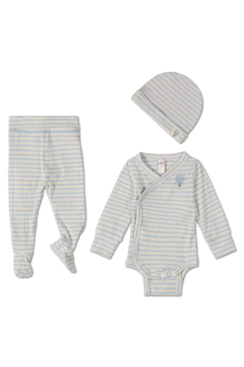 3 Piece Hot Air Balloon Bodysuit Set, Main, color, Blue