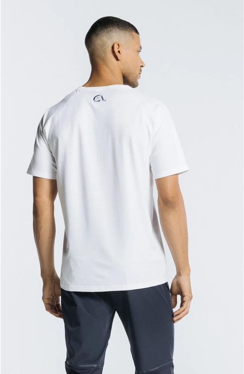 AVI Pickleball Short Sleeve, Alternate, color, White Lotus