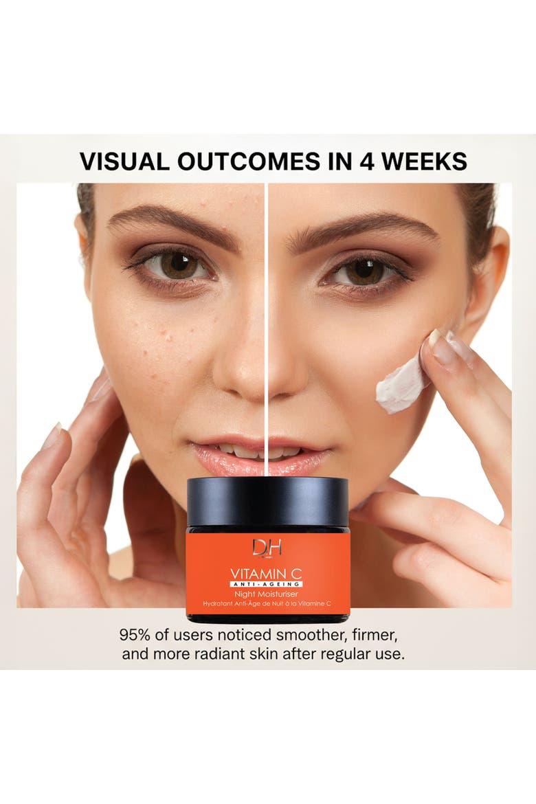Vitamin C Anti-Ageing Night Moisturiser 60ml, Alternate, color, White