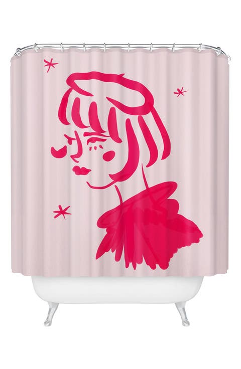 Midge Shower Curtain