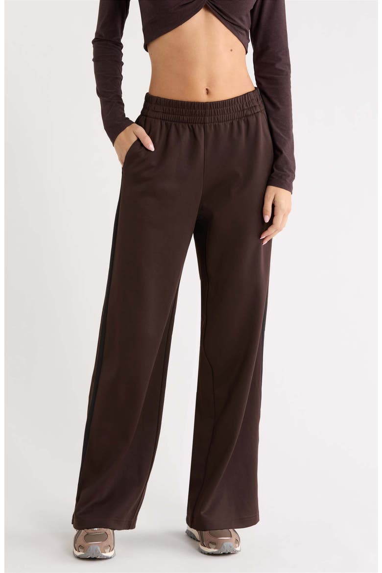 That Tracks Straight Leg Pants, Main, color, DARK CHOCOLATE
