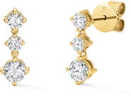 HEARTS ON FIRE Cascade Diamond Mini Drop Earrings