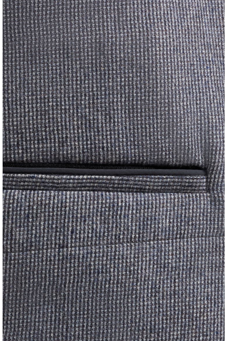 Wool Blend Padded Vest, Alternate, color, STONE