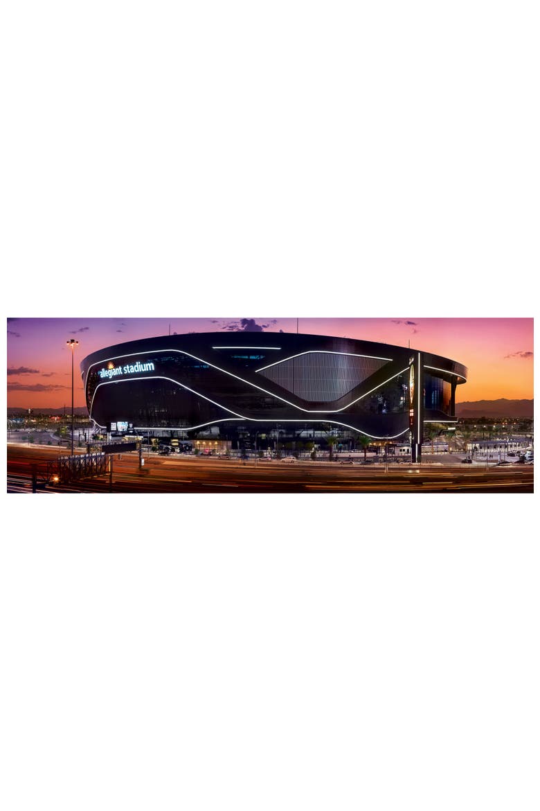 Las Vegas Raiders 1000pc Pano Puzzle, Alternate, color, Multicolor
