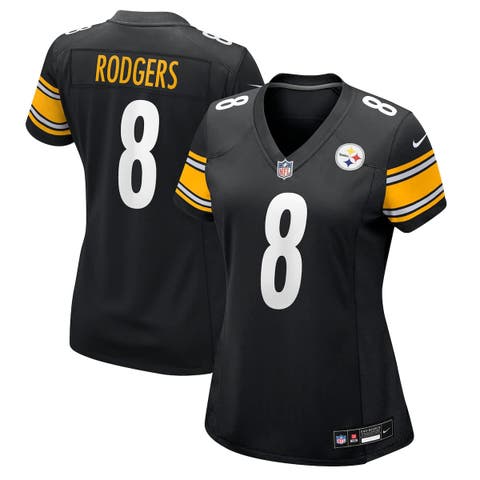 Women's Nike Aaron Rodgers Black Pittsburgh Steelers Game Jersey
