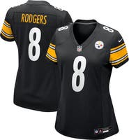 Nike Women's Nike Aaron Rodgers Black Pittsburgh Steelers Game Jersey