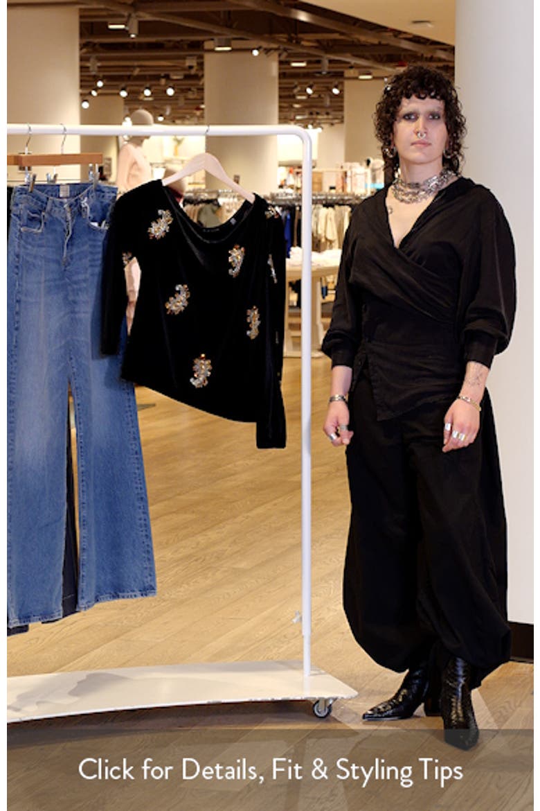 The Vani One Shoulder Velvet Top video